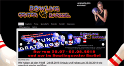 Desktop Screenshot of bowlingcenter-barssel.de